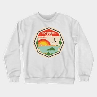 Silverbell Lake Arizona Colorful Scene Crewneck Sweatshirt